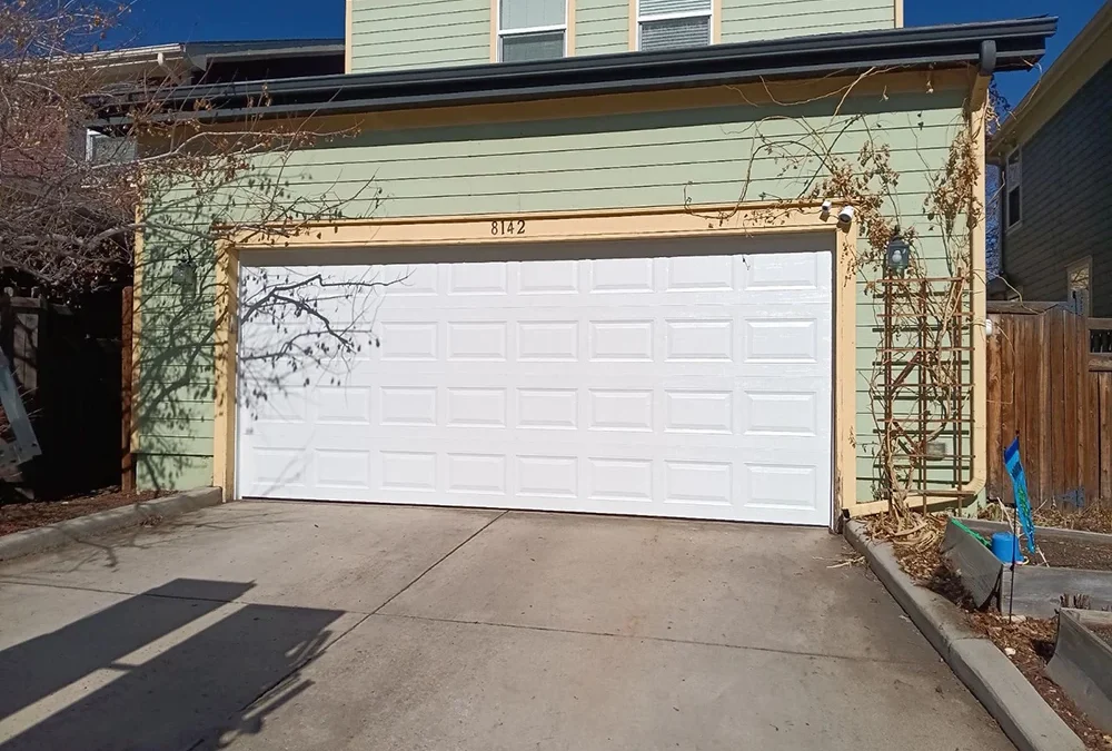 New Amarr garage door replacement