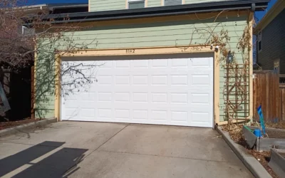 New Amarr garage door replacement