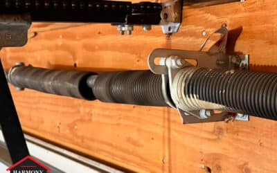 Spring Replacement on a Residential Garage Door in Capitol Hill