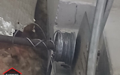 Commercial Garage Door Cable Replacement & Tune-Up at DIA