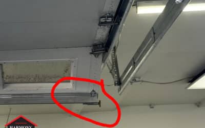 Garage Door Panel and Cable Off Track in Lakewood