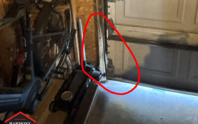 Garage Door Spring Replacement + Vertical Track Repair in Lincoln Park, Denver