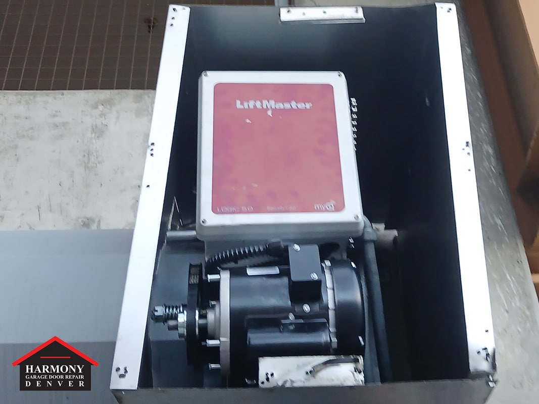 Commercial Parking Lot LiftMaster Jackshaft Opener Replacement in LoHi